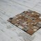 Ekena Millwork Belmont Boat Wood Mosaic Wall Tile, Natural Finish, 11 7/8"W x 11 7/8"H x 1/2"P WPW12X12BLMENA - alternate 4